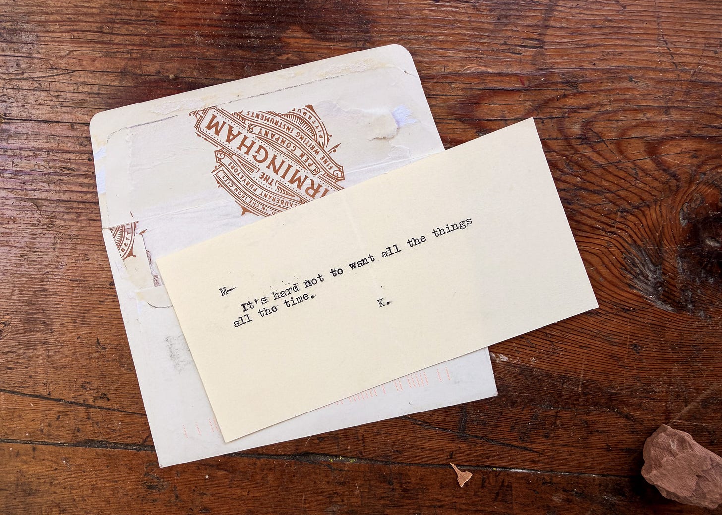 snail mail poem
