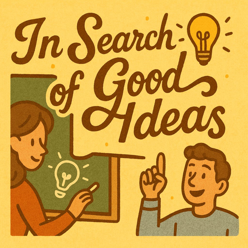 In Search of Good Ideas logo