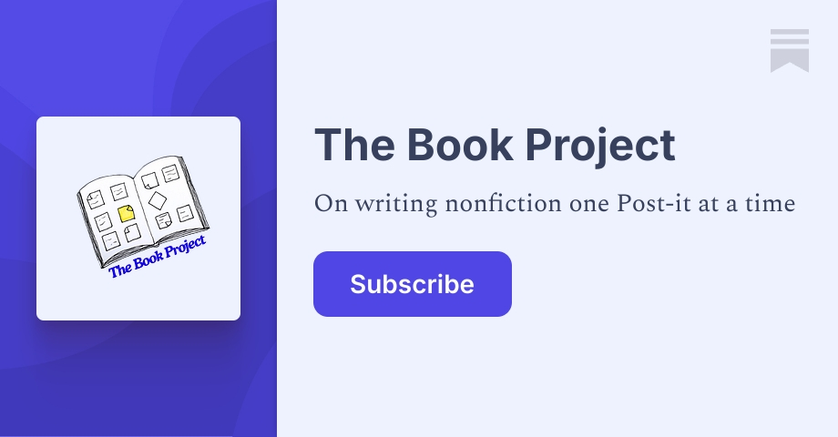The Book Project | Hanna Kozlowska | Substack