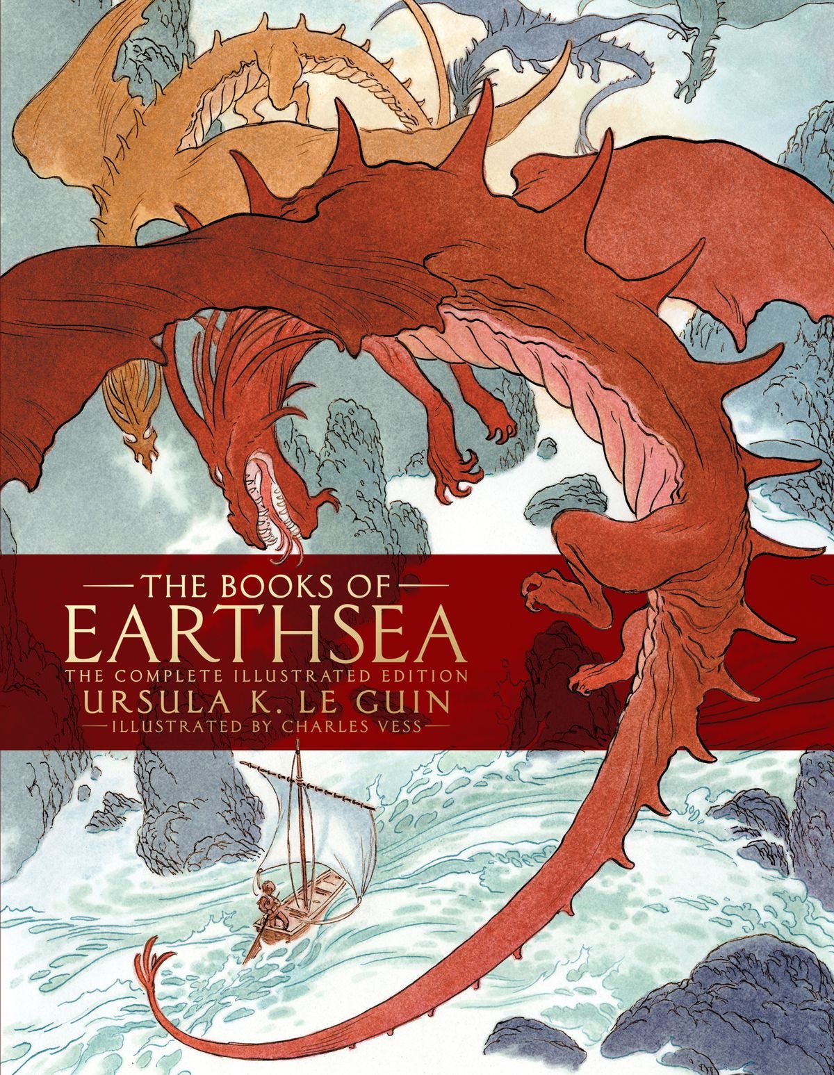 This illustrated collection of Ursula K. Le Guin's Earthsea books ...