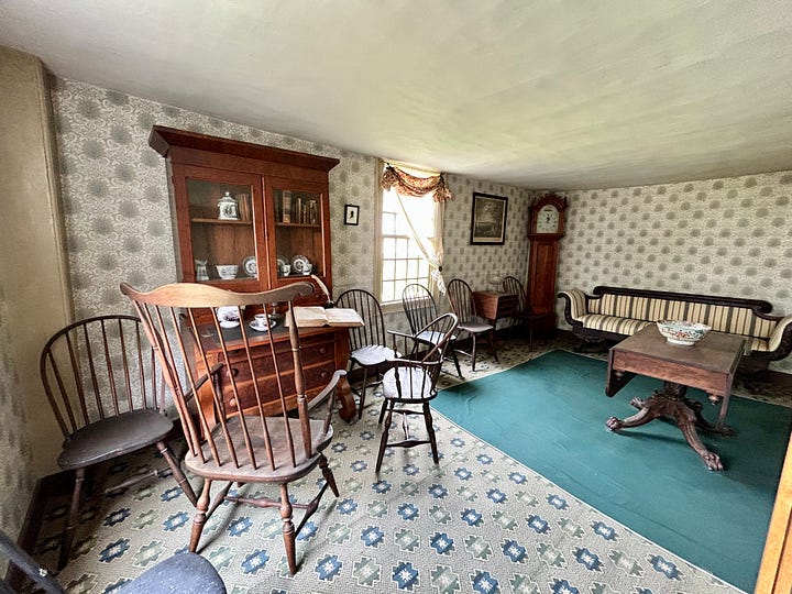 house, hearth, floors, furniture