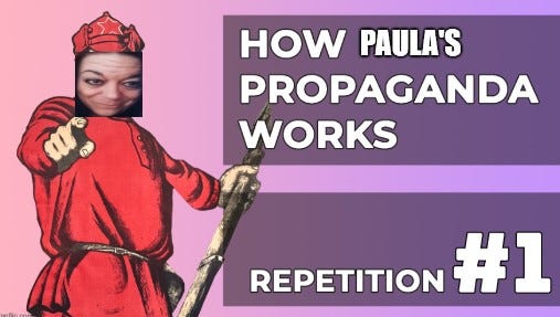 Propaganda Paula Lies Again - Human Hunting Stories