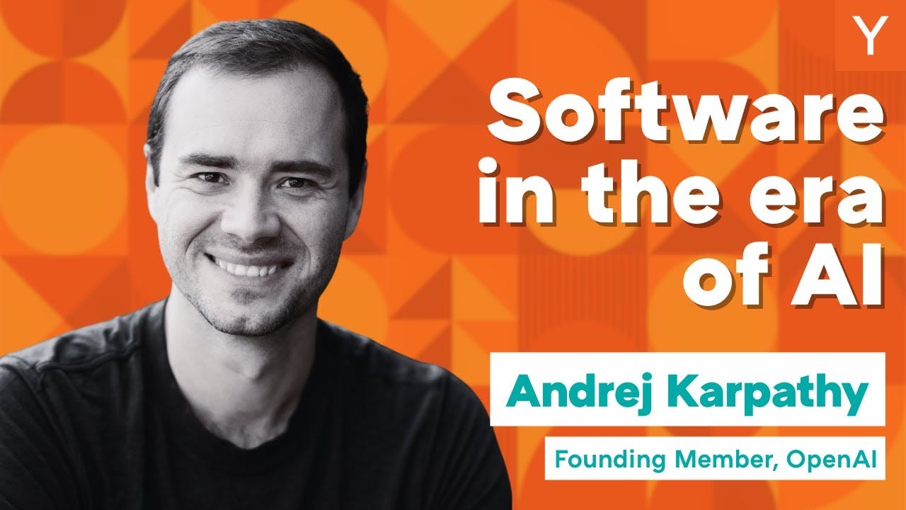 Andrej Karpathy: Software Is Changing (Again)