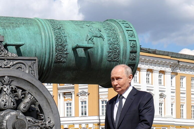 Vladimir Putin jura venganza © ANSA/EPA Vladimir Putin jura venganza © ANSA/EPA