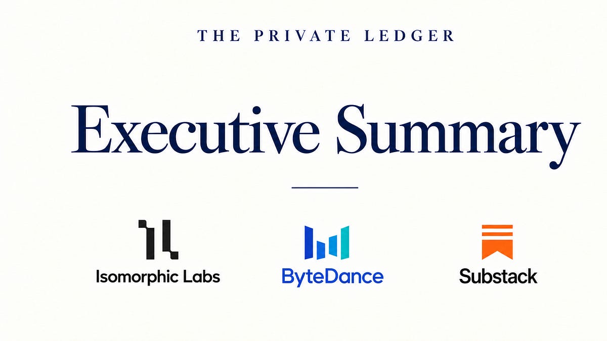 Executive Summary; June Recap, The Private Ledger