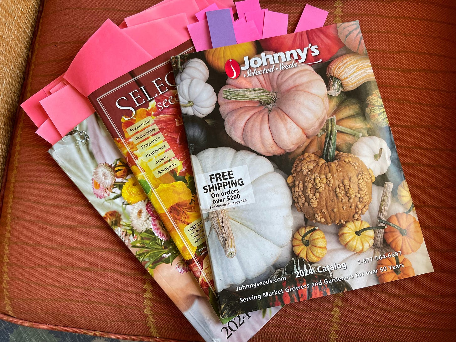 Seed catalogues. Sixburnersue.