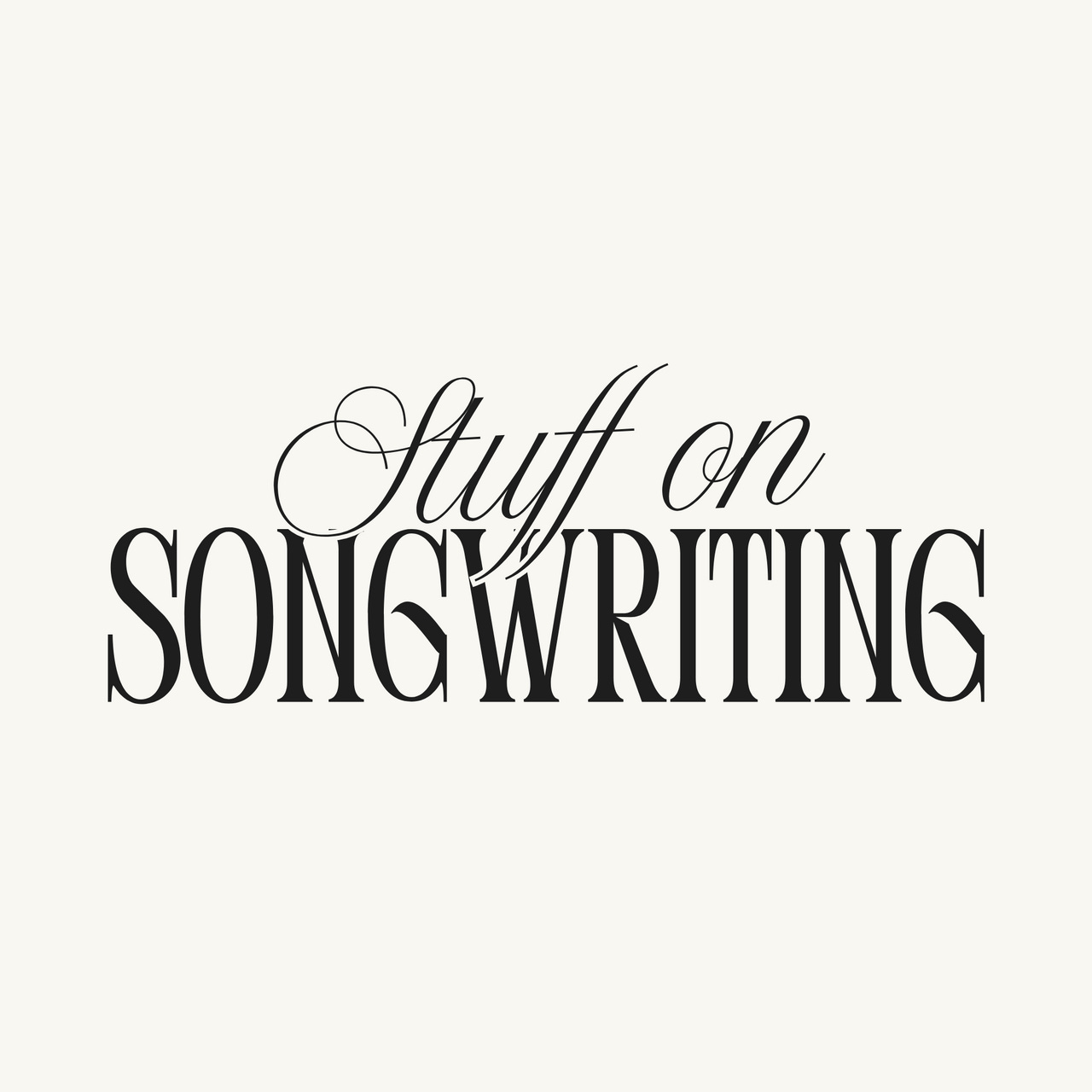 Stuff on Songwriting