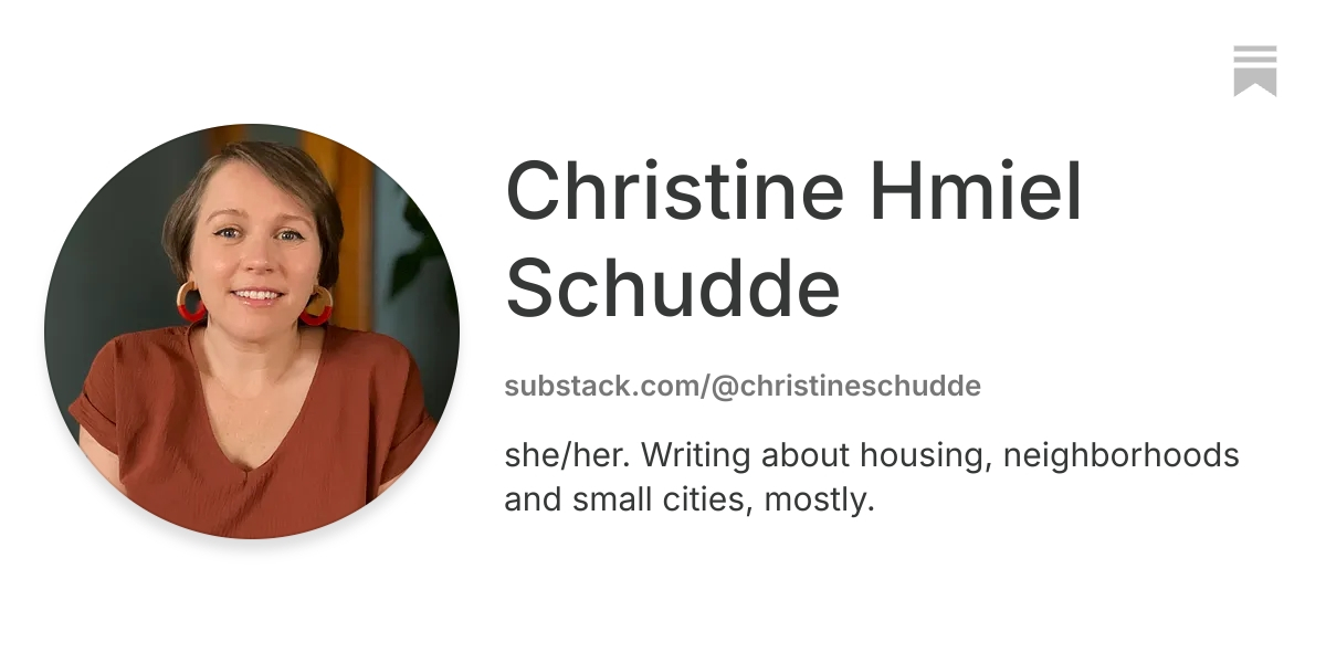 Christine Hmiel Schudde | Substack