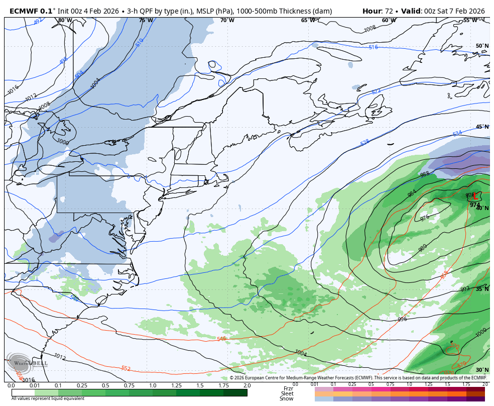 Snow showers for Wednesday - Pine Tree Weather