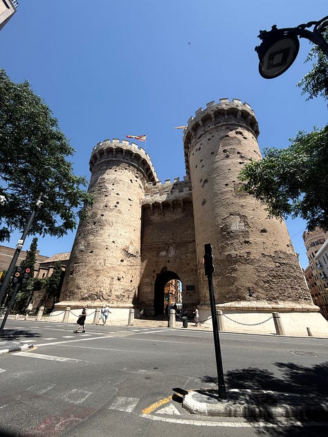 Ancient castles, towers, monasteries, bridges, and gates
