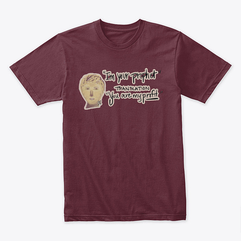 Frankie TEES samples from Tee Spring