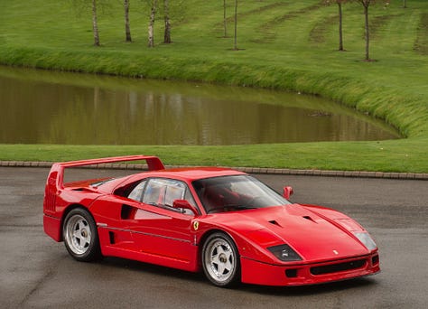 Ferrari F80 Exterior | Ferrari F80 Interior | Ferrari F50 Interior | Ferrari F40 Interior | Ferrari F40 Exterior | Ferrari F50 Exterior