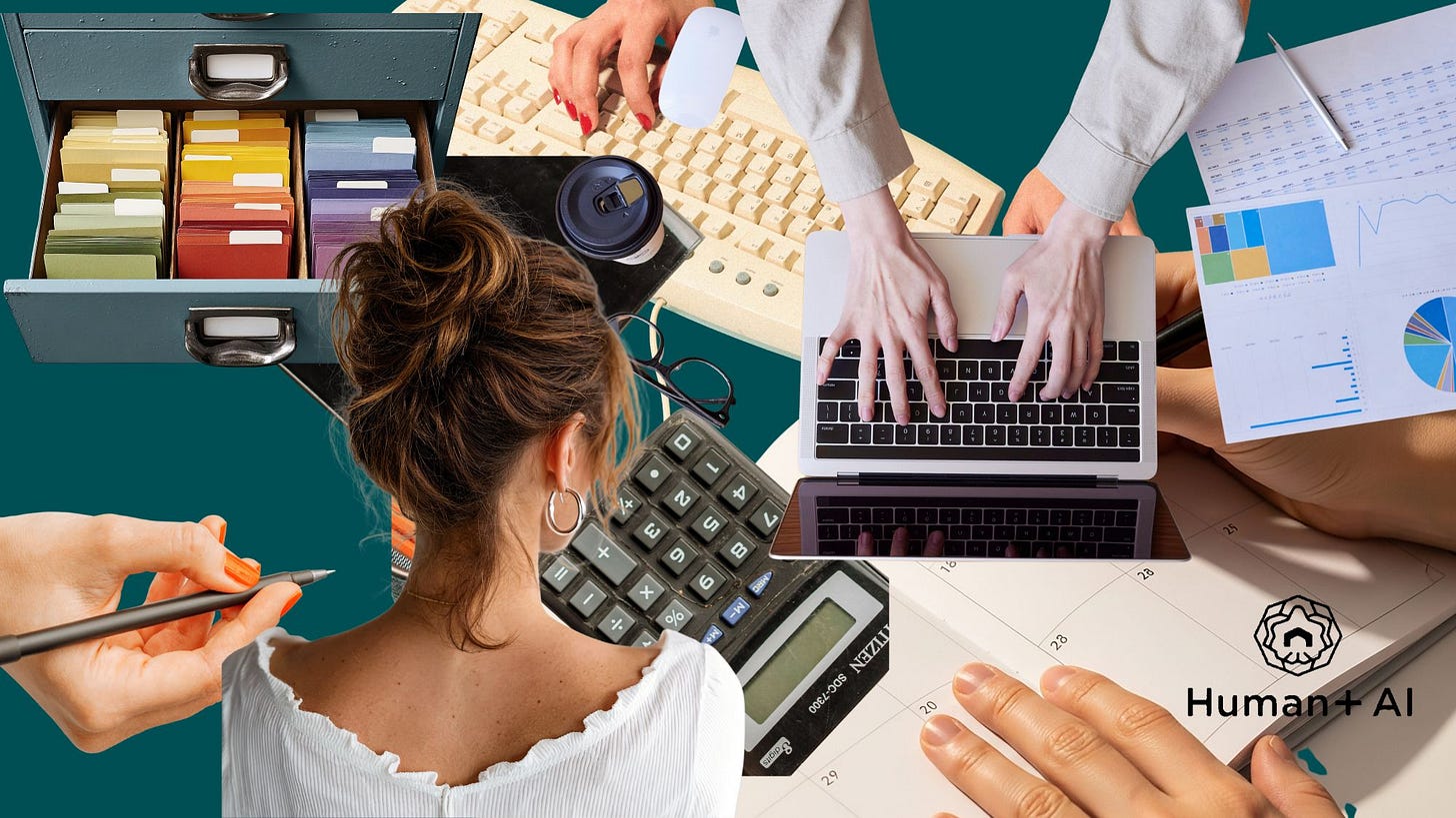 A collage of people typing on keyboards with a chaotic feel A collage of people typing on keyboards with a chaotic feel