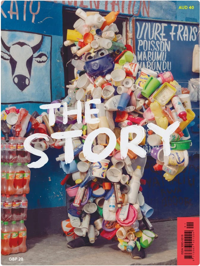 One of three fabulous covers of the Melbourne-based magazine, The Story