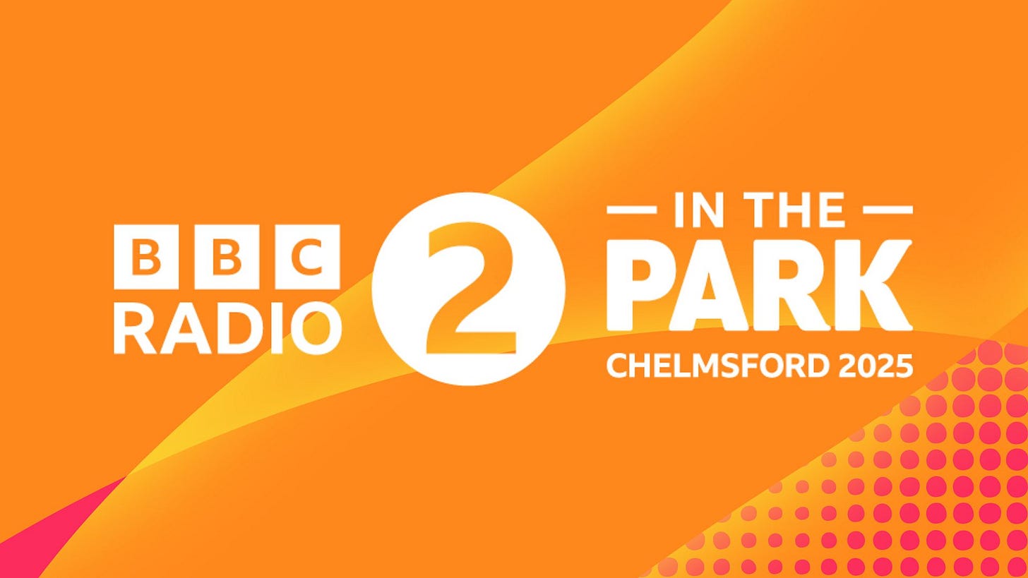 BBC Radio 2 in the Park 2025 to land in Chelmsford