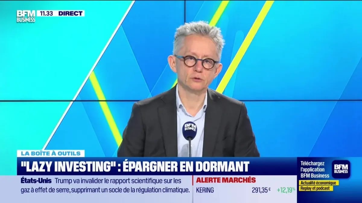 La boîte à outils : "Lazy investing", épargner en dormant - 10/02 La boîte à outils : "Lazy investing", épargner en dormant - 10/02