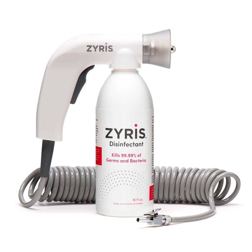 Zyris Operatory Fogger - Disinfect Dental Offices – Zyris, Inc.