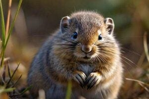 a depressed Prairie Vole
