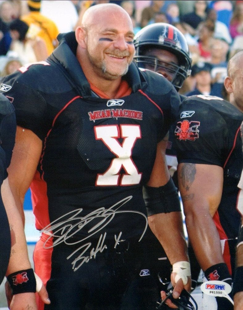 Bill Goldberg Signed Auto The Longest Yard Battle WWE W