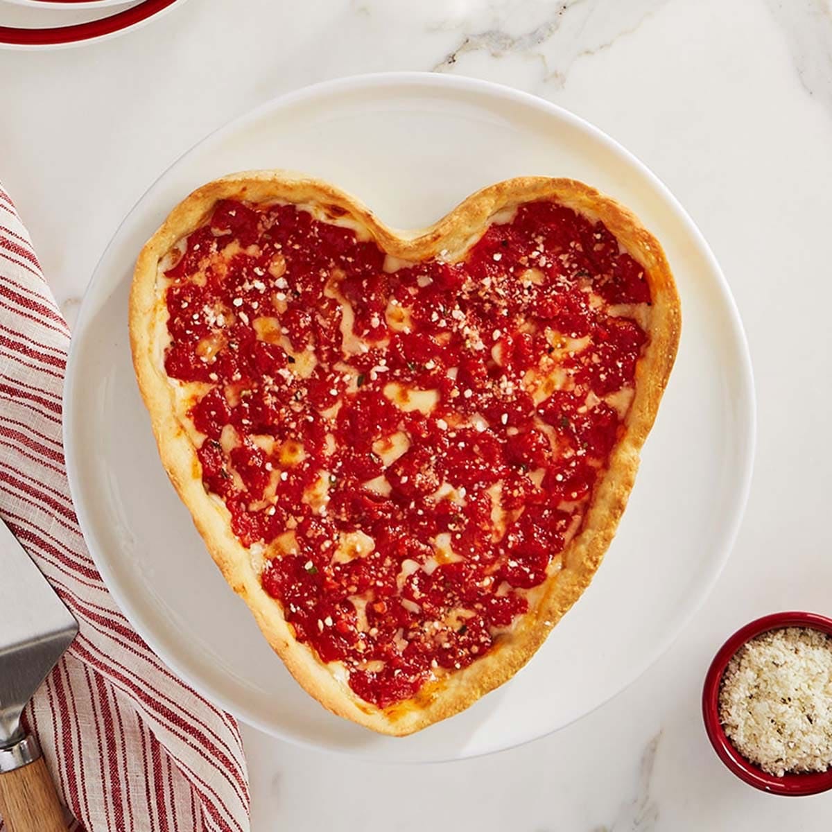 2 Lou Malnati's Heart Shaped Pizzas