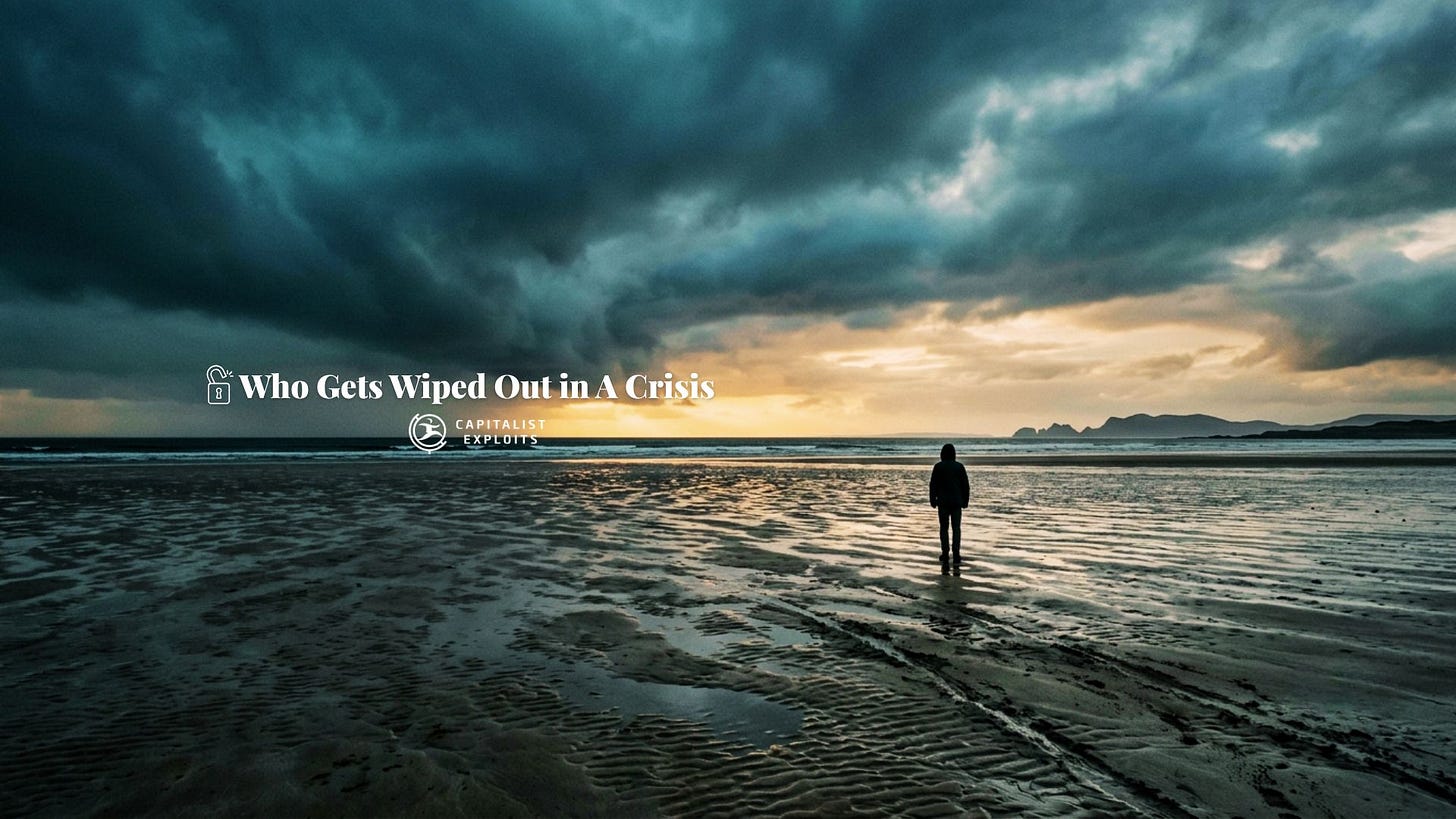 Solitary figure on stormy beach at sunset with dramatic dark clouds Solitary figure on stormy beach at sunset with dramatic dark clouds