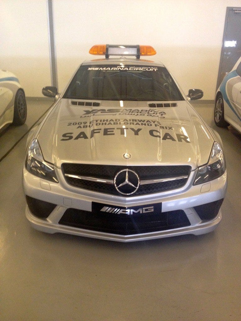 Yas Marina Circuit safety car