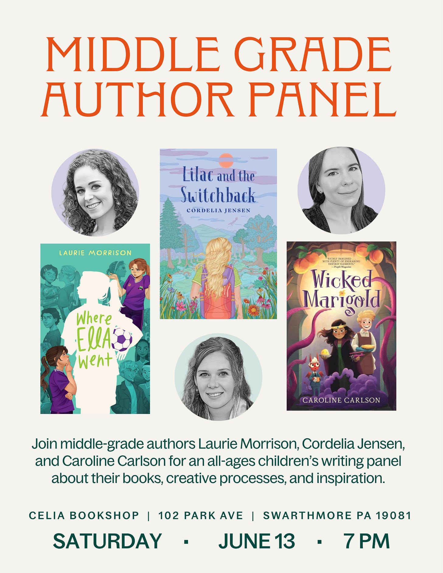 Middle Grade Author Panel