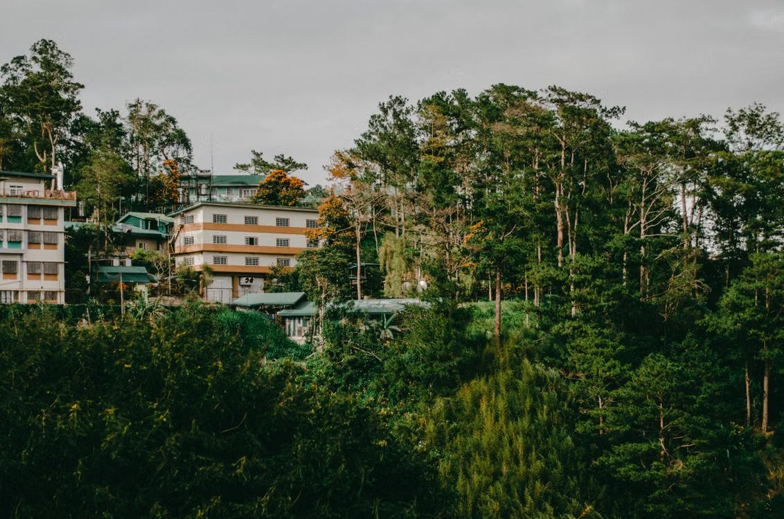 Baguio, on the Philippines’ Luzon island, is a mountain town of universities and resorts. Called the “City of Pines,” it’s particularly popular in summer due to unusually cooler weather. At its center is Burnham Park, with gardens and a lake. Baguio, on the Philippines’ Luzon island, is a mountain town of universities and resorts. Called the “City of Pines,” it’s particularly popular in summer due to unusually cooler weather. At its center is Burnham Park, with gardens and a lake.