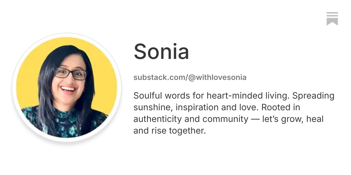 Sonia | Substack