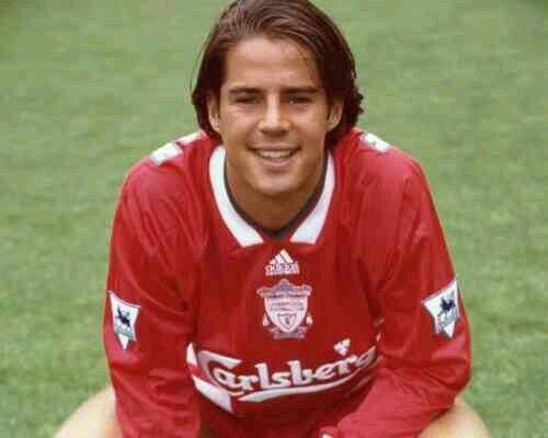 Jamie Redknapp of Liverpool in 1995.