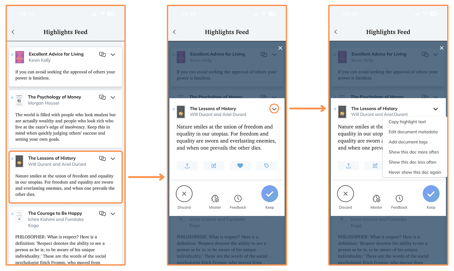 Highlights Feed (mobile app)