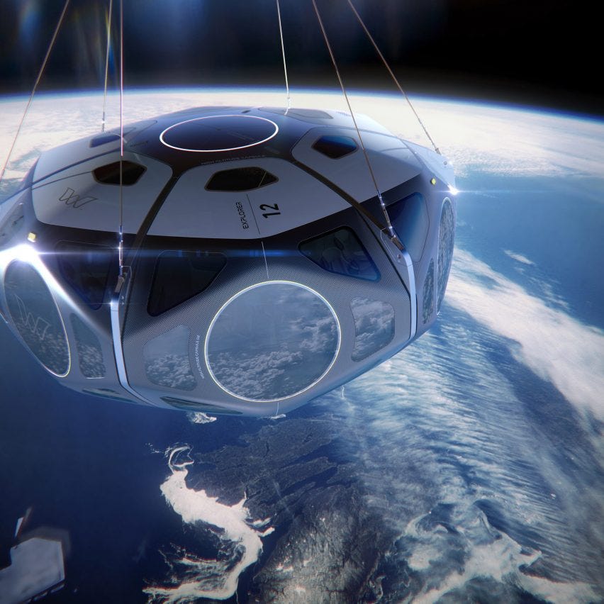 World View space capsule