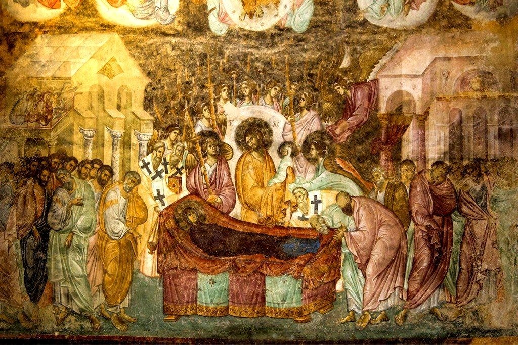 Ἀρχιμ. Γεώργιος Καψάνης: «Ἡ Κοίμηση τῆς Ὑπεραγίας Θεοτόκου» | Κοινωνία Ὀρθοδοξίας Ἀρχιμ. Γεώργιος Καψάνης: «Ἡ Κοίμηση τῆς Ὑπεραγίας Θεοτόκου» | Κοινωνία Ὀρθοδοξίας