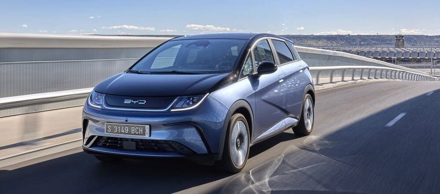 Coches eléctricos pequeños como el BYD Dolphin Coches eléctricos pequeños como el BYD Dolphin