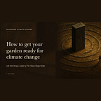 Reversing Climate Change