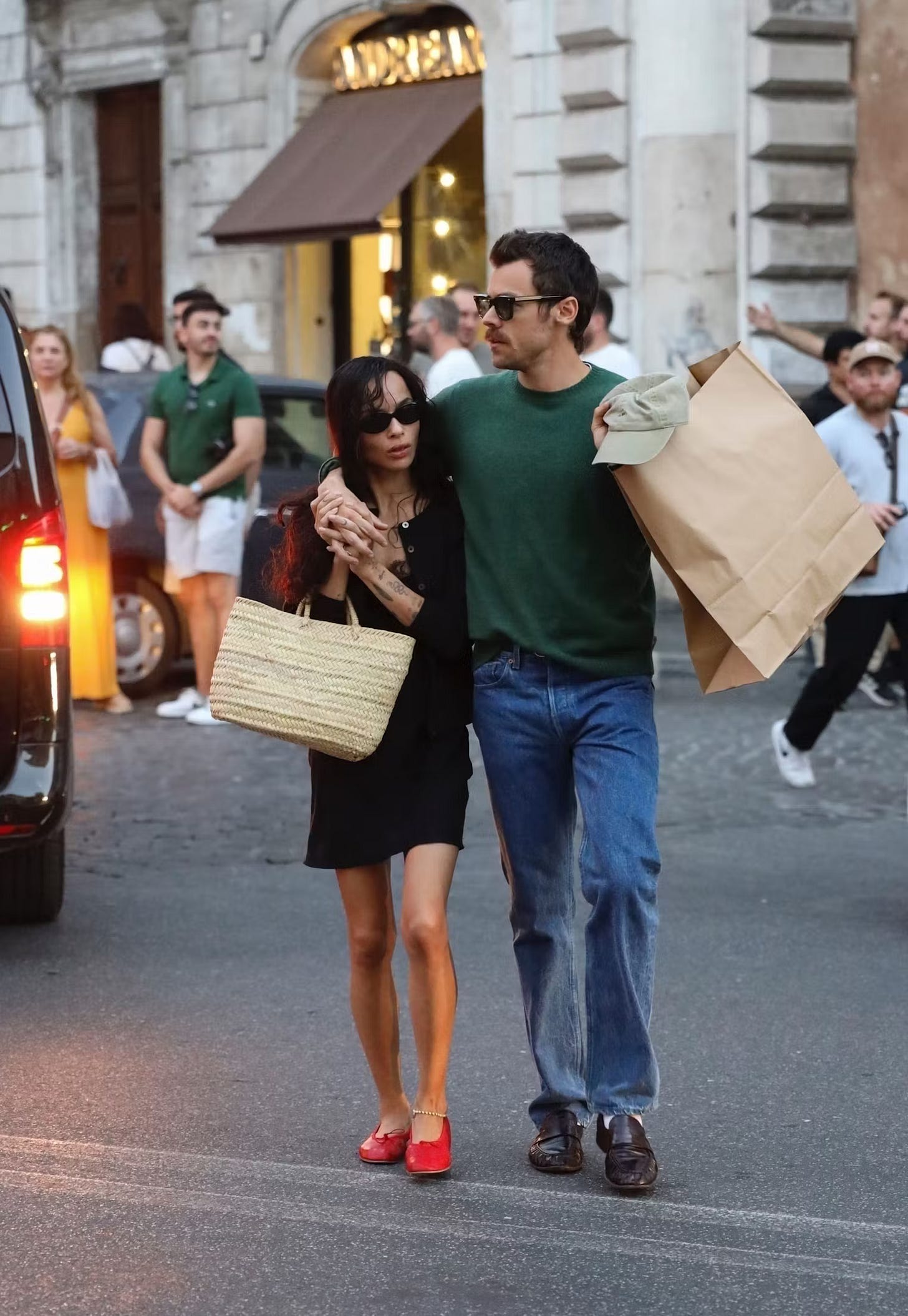 otally Crazy About Ballet Flats Zoe Kravitz