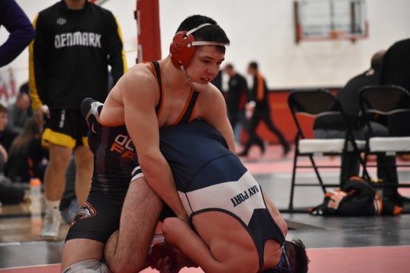 Oconto Falls freshman Clayton Whiting Oconto Falls freshman Clayton Whiting