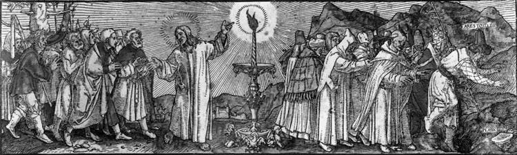 Christ as the True Light, c.1526 - Hans Holbein the Younger