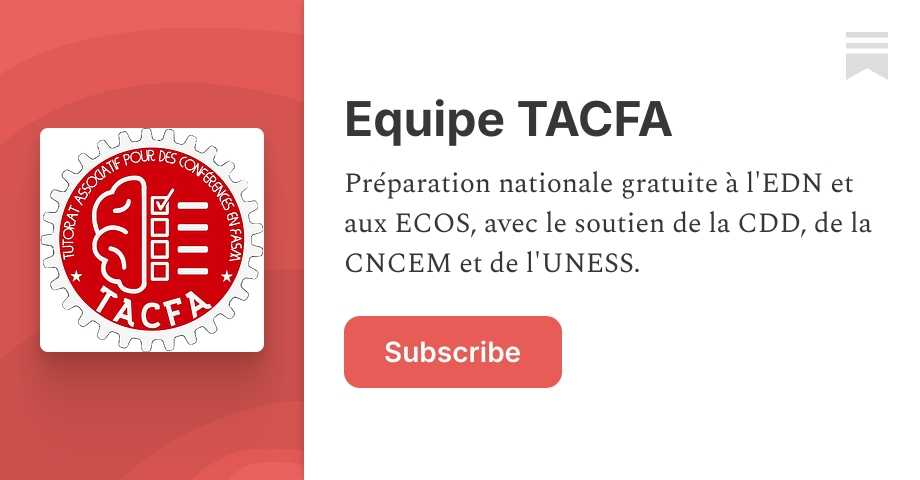 [TACFA EDN] Conférence n°14 : médecine légale (diapos et classements)