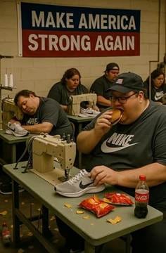 Chinese social media has continued to mock Americans as ignorant and fat as the US-Chinese trade war carries on
