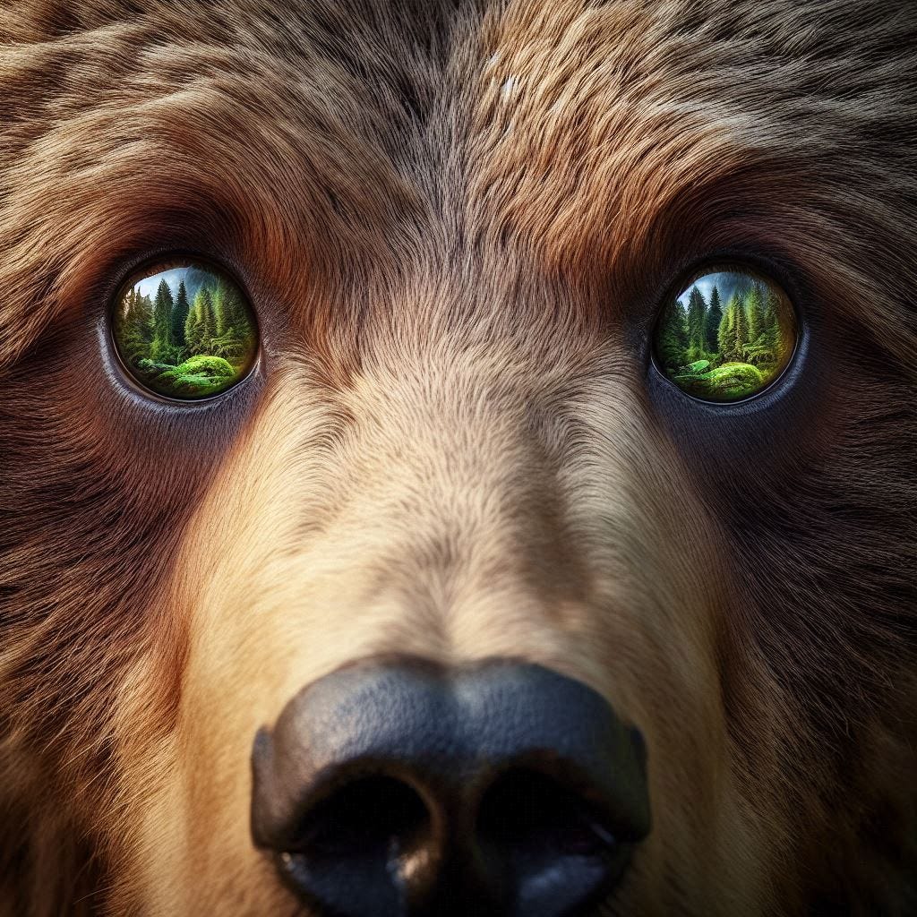 los ojos de los osos