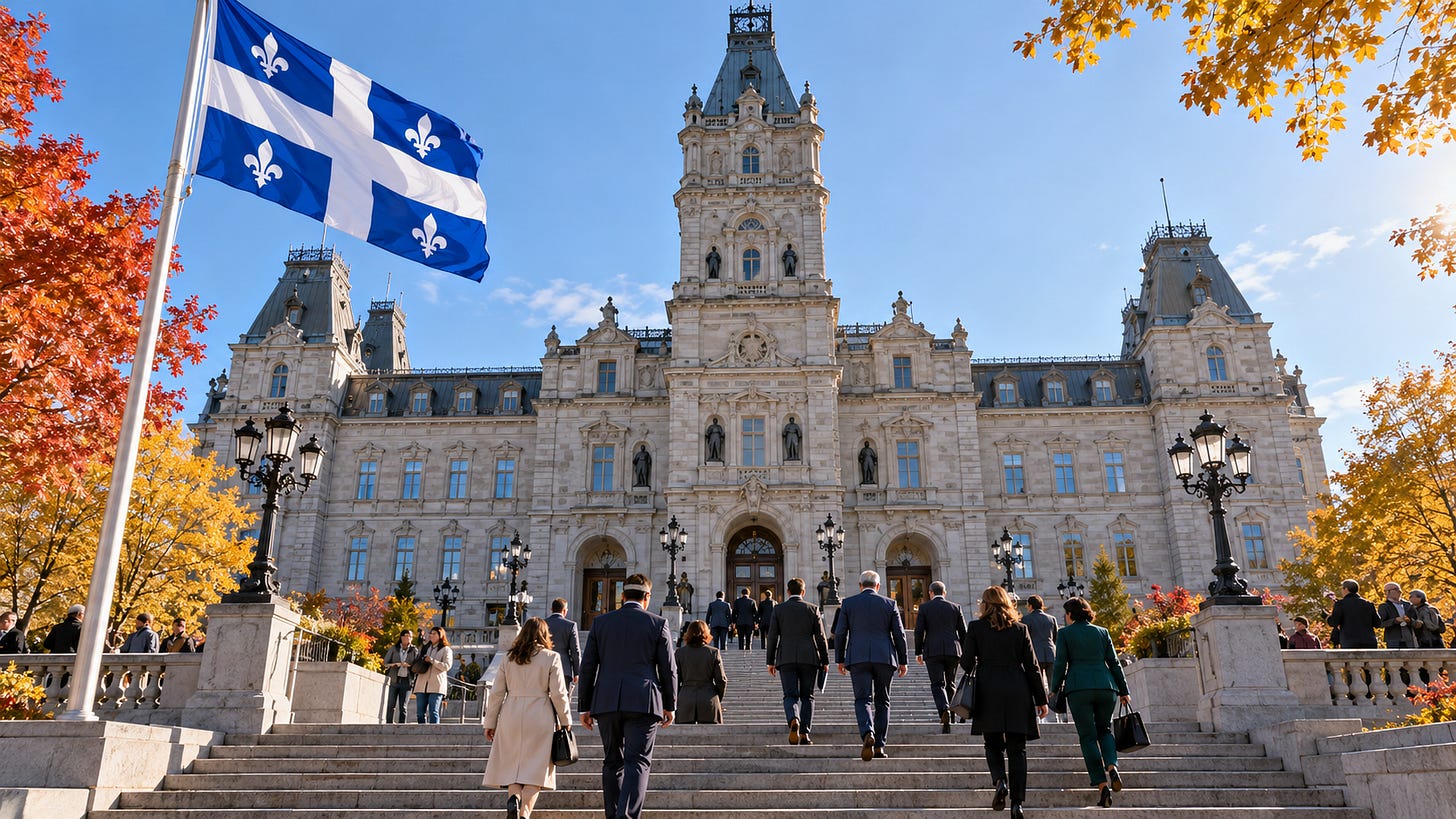 Une nouvelle étape politique commence à Québec Une nouvelle étape politique commence à Québec