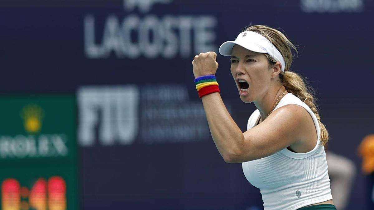Tennis in Miami : Als Danielle Collins ein großes Tabu brach