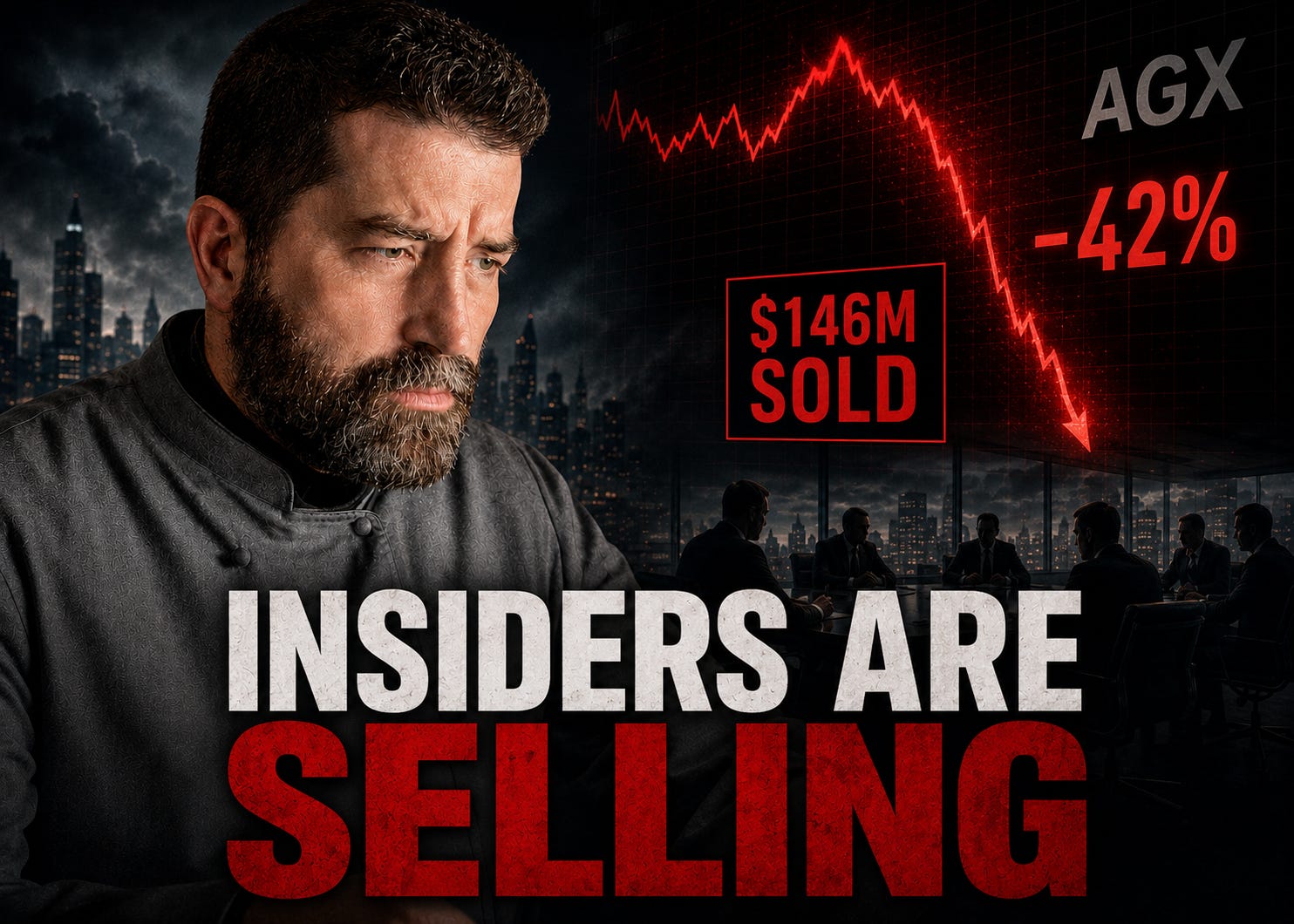From $800 to Reality: AGX Plunges 42% as Insiders Dump $146 Million