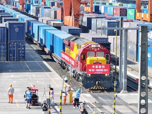 China Constructs a Ring of Transport Influence