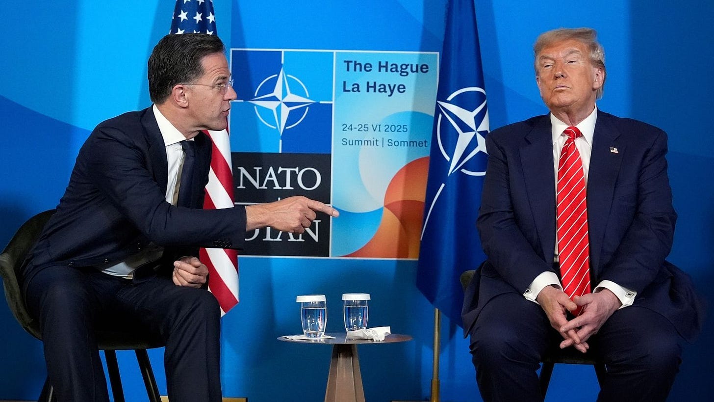 Daddy-Diplomatie" bei der NATO: Trump und Rutte in den sozialen Medien |  Euronews