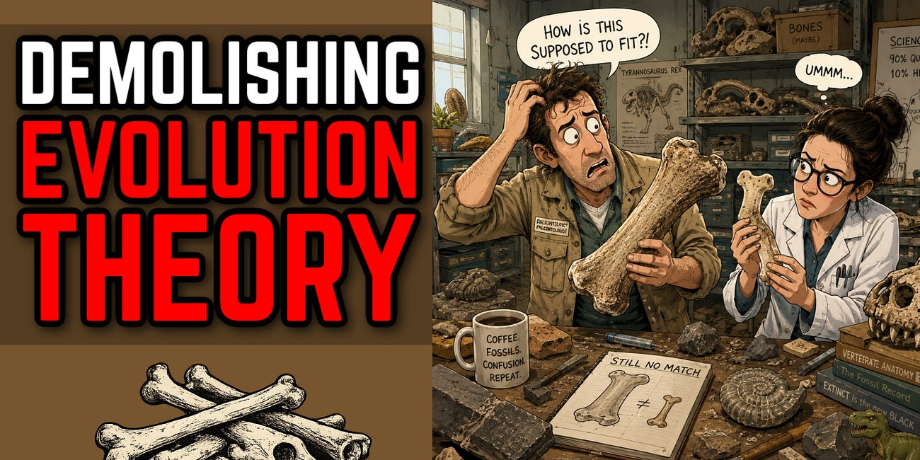 Demolishing Evolution Theory [Evolution Hoax Part 3]