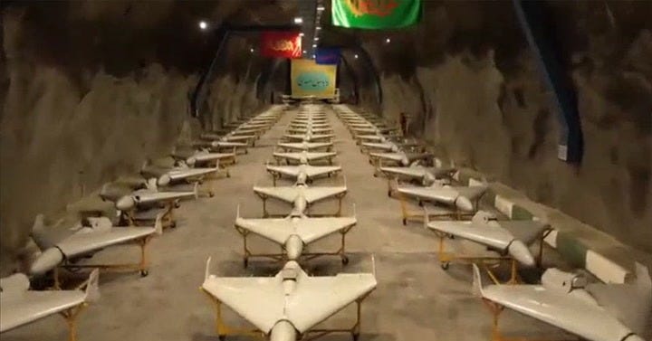 Iran reveals underground attack drone stockpile in chilling propaganda video