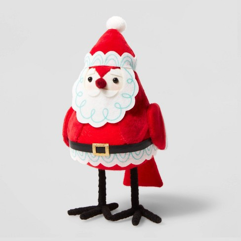 Bird Dressed As Santa Decorative Figurine - Wondershop™ : Target
