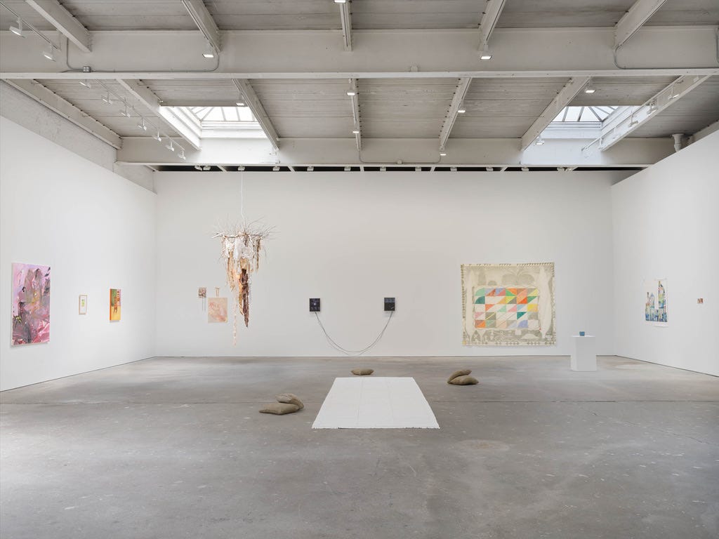 Artworks installed in David Zwirner Gallery